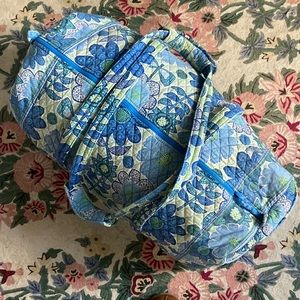 Vera Bradley Doodle Daisy Large Duffel